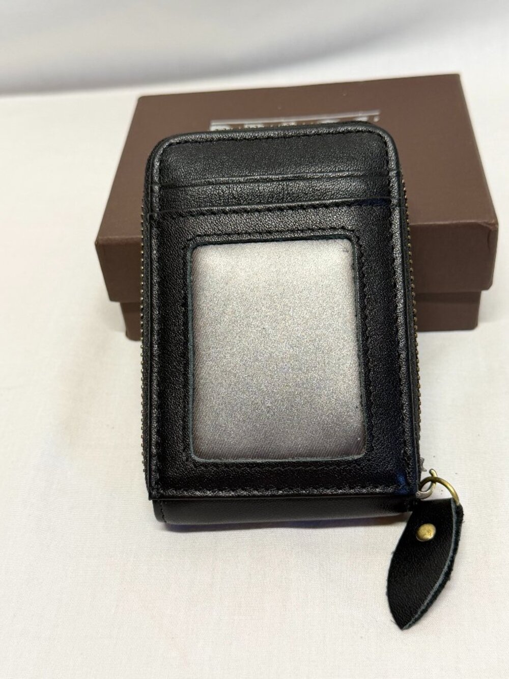 Brass Tacks Leathercraft Men's Cardholder Wallet Holds 12 cards